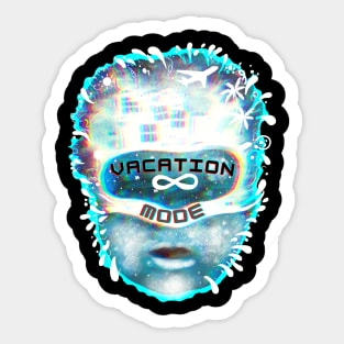 Vacation Mode 3D Infinity Sticker